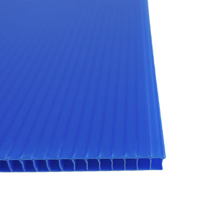 915x244mm Hollow Core Plastic Sheets , Corrugated Plastic Packaging Sheets