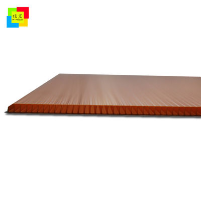 Decorative Corrugated Plastic Floor Protection Sheets