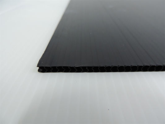 500g/m2 Black Antistatic Black Corrugated Plastic Sheets