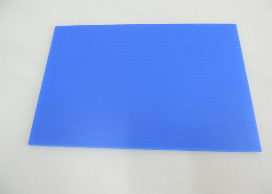 Blue 4x8 Corrugated Plastic Sheets 500gsm Waterproof