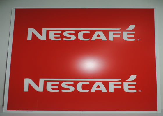 Hollow Core PP Corrugated Plastic Sign Boards Advertising Use