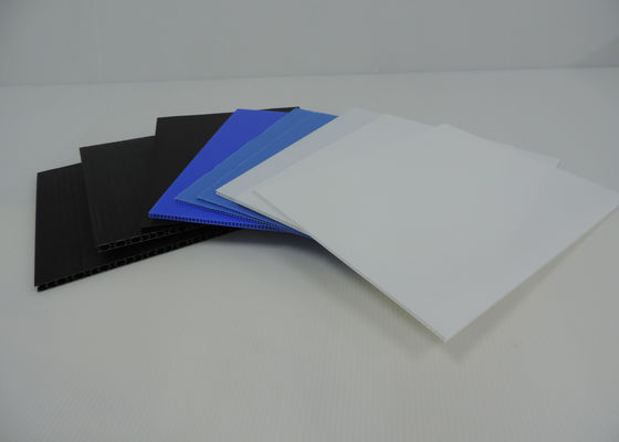 SGS Antistatic PP Hollow Corrugated Sheet Black Color