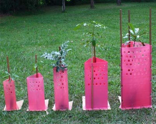 Waterproof Corrugated Plastic Tree Guards Wrap 2mm