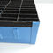 Blue Corrugated Plastic Compartments For Spare Parts Turn Over