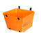 Self Seal Foldable Corrugated Plastic Shipping Boxes