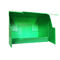 Green PP Corrugated Plastic Box Cosmetic Turn Over Side Window